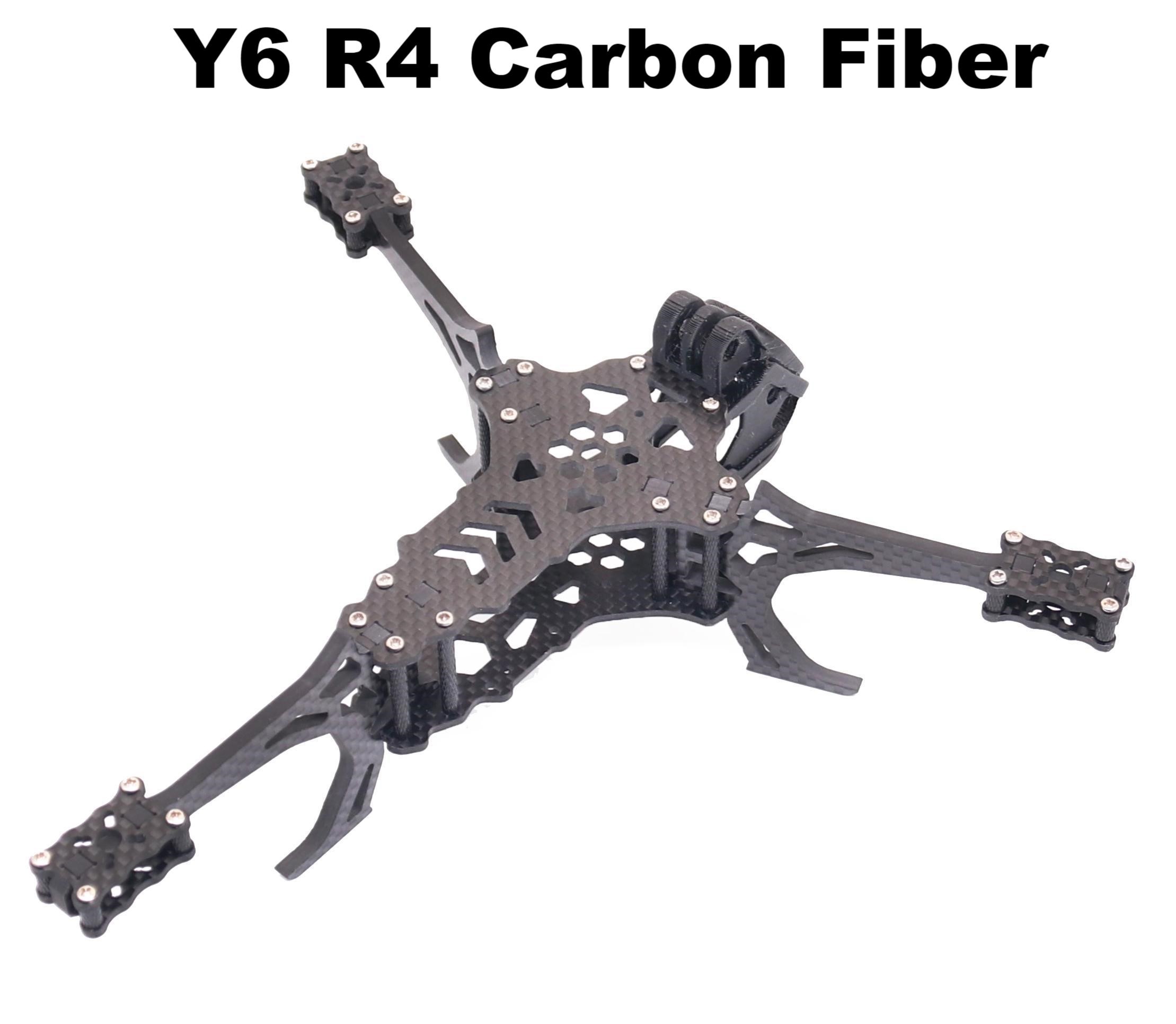 Y6R4 4 Inci FPV Drone Frame Ki - Drone Racing Flag ulasan dan harga