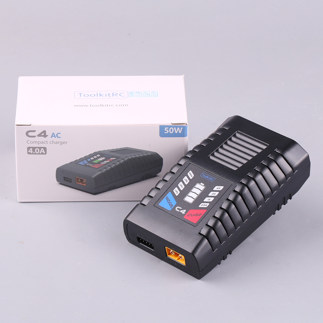 ToolkitRC C4 50W 5A Pengisi Da - Drone Racing Charger ulasan dan harga